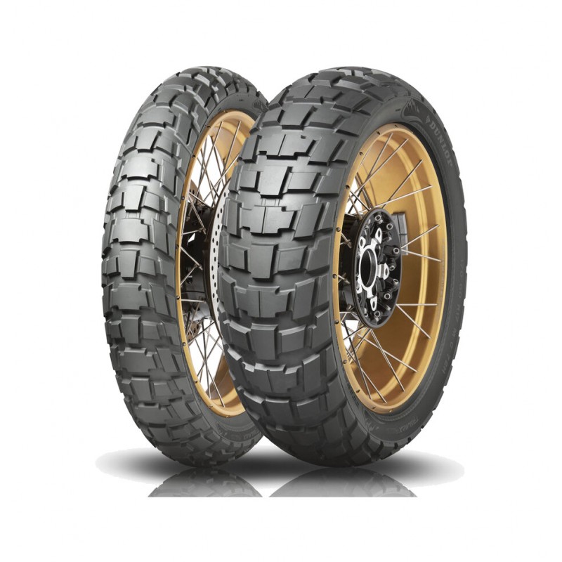 DUNLOP Front motorcycle tire cover TRAILMAX RAID 120/70 R 19 60T TL M+S 9006701