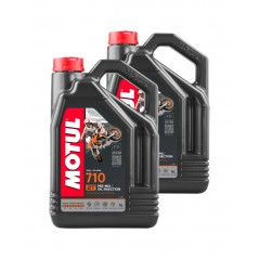 TUDETIC Kit Aceite de Motor 710 2T 4L - Alto Rendimiento, 100% Sintético KT-213