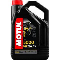 TUDETIC Kit de 4x aceite motor + embudo 5000 4T 4L KT-230