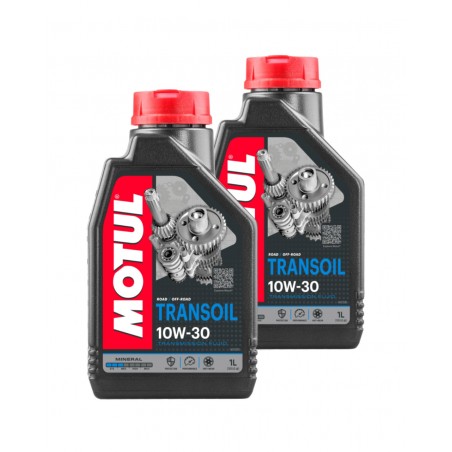 TUDETIC Kit de 2x aceite transmisiones 10W30 1L KT-241
