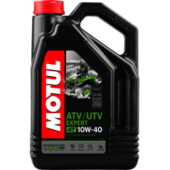 TUDETIC Kit Aceite de Motor + Embudo ATV-UTV EXPERT 4T 10W40 4L KT-260