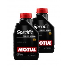 TUDETIC Kit de 2x aceite motor VW 508.00-509.00 0W20 1L KT-279