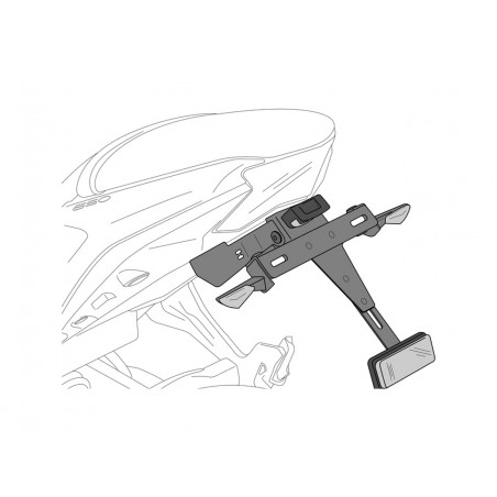 PUIG Soporte portamatrícula para moto 21686