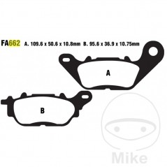 EBC SINTERED BRAKE PADS GPFAX 732.01.00