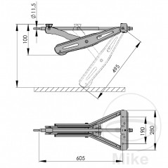 AL-KO Trailer Puller Bracket 1.000 KG 338.04.24