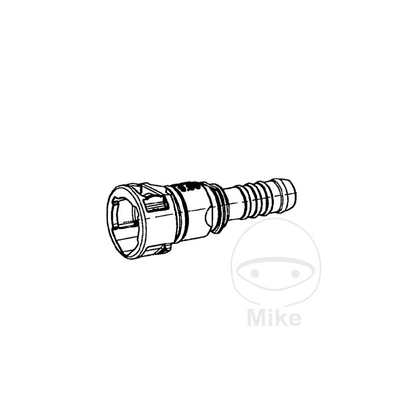 Set of 3 straight connectors SAE 7.89-8 467.24.99