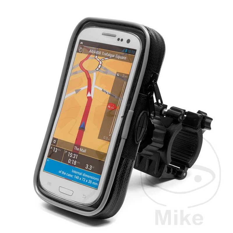 Waterproof smartphone bag + motorcycle or bicycle holder 140 711.18.25
