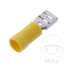 JMP Pack of 100 flat plug female cable connectors 4.0-6.0 6.3 MM ALTN: 1580814 158.07.75