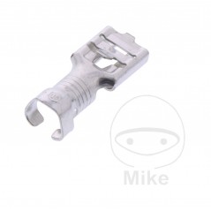 JMP Pack of 100 flat plug female cable connectors 2.5-6.0 6.3 MM ALTN: 1580840 158.07.83