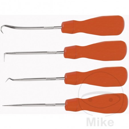 JMP Juego 4 ganchos para extraer juntas y arandelas 135 MM 634.00.46