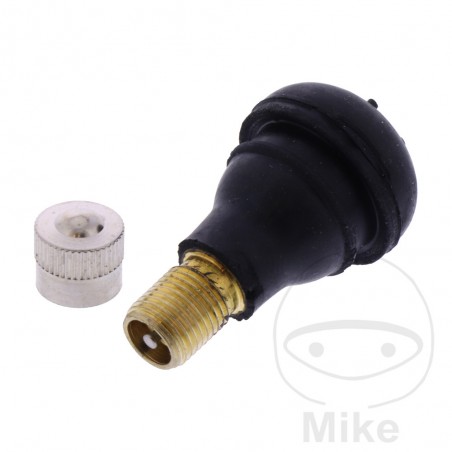 Pack 20 válvulas de goma para rueda moto 11.3 MM TR412 736.04.62