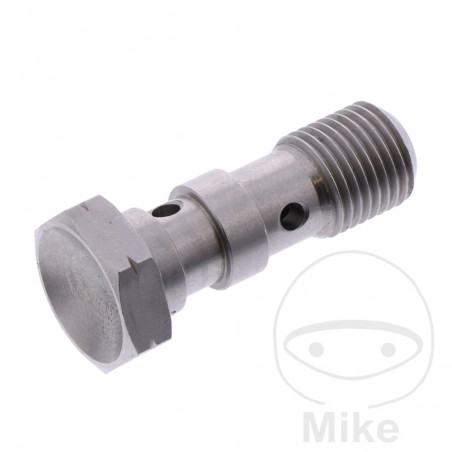 JMP Stainless steel double banjo screw 10X1.00 757.09.56