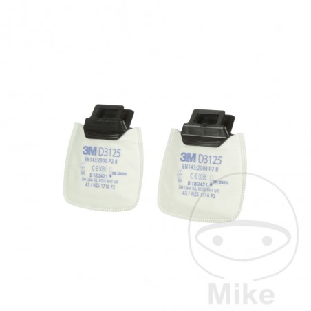 3M Pack of 2 particle filters for paint mask P2R 227.30.39