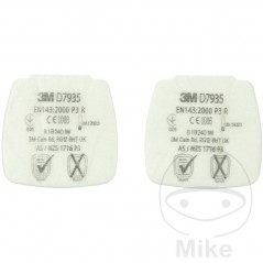 3M Pack of 4 filters for anti-particulate mask P3R 227.30.45