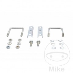 Juego soportes para rueda de apoyo remolque 70 MM ECK 48 338.09.12