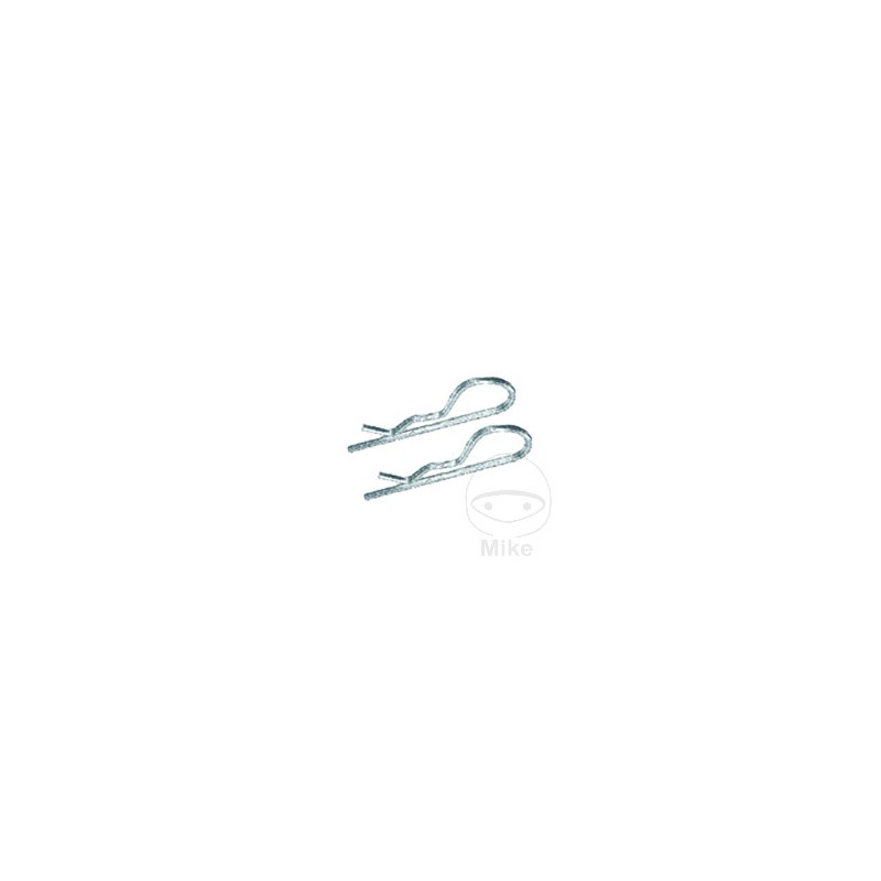 DRESSELHAUS Juego 100 pasadores elásticos DIN 11024 2 MM 348.62.89