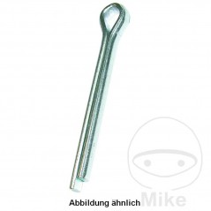 DRESSELHAUS Set of 100 zinc plated pins 1.6X32 DIN 94 486.04.66