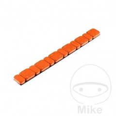 JMP Pack of 15 iron bar adhesive weights for motorcycle rims 45 GR 2.5 GR/5 736.26.32VAR