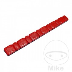 JMP Pack of 15 iron bar adhesive weights for motorcycle rims 45 GR 2.5 GR/5 736.26.32VAR