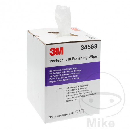 3M Pack of 300 disposable polishing cloths 320X400 MM 555.98.69