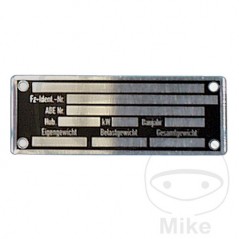 German nameplate 713.60.54