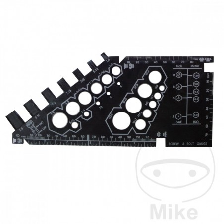 JMP Plantilla de medición tornillos y tuercas 722.30.10