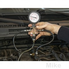 Injector pressure test device 614.33.55