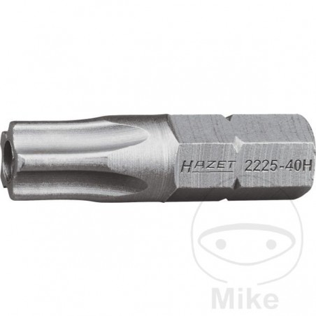 HAZET 5 star tip with hole 20H 1/4 25 MM 1/46.3 632.10.52