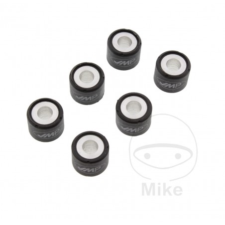 JMP Set of 6 variator rollers 6.5 G 19 X 15.5 MM 783.03.11