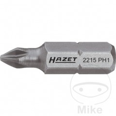 HAZET Punta de destornillador hexagonal phillips PH4 1/4 32 MM 6.3 632.10.14