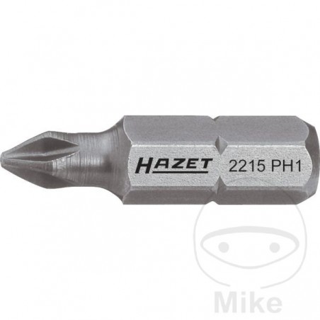 HAZET Punta de destornillador hexagonal phillips PH4 1/4 32 MM 6.3 632.10.14