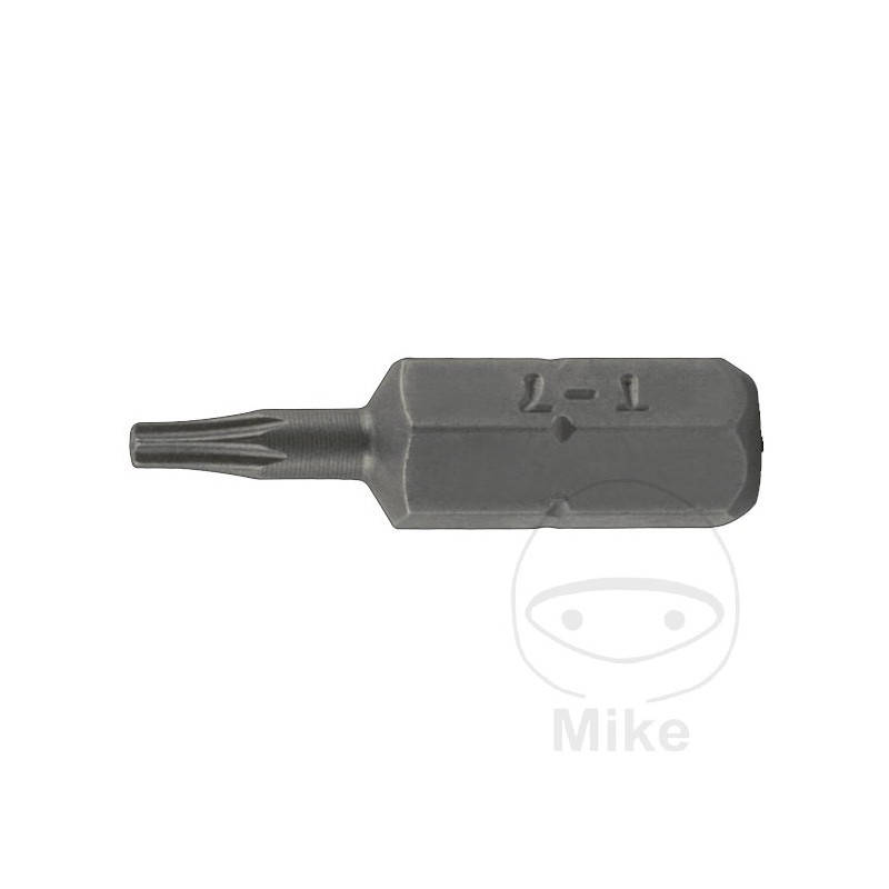 CONDOR Punta de destornillador torx con agujero T15 25 MM 1/4 6.3 632.47.92