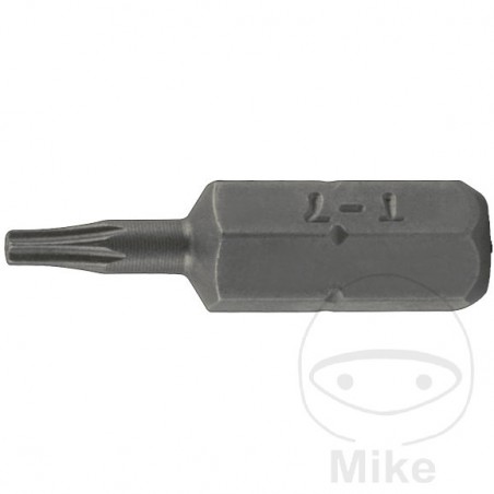 CONDOR Punta de destornillador torx con agujero T10 25 MM 1/4 6.3 632.47.84