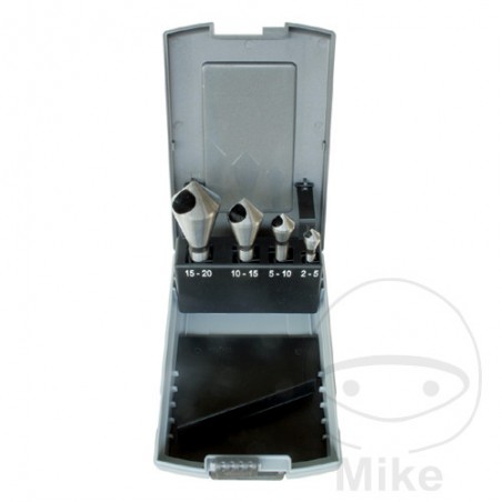 Juego 4 brocas avellanadora 2-5. 5-10. 10-15. 15-20 MM 644.26.69