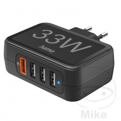 usb battery charger 230V 33W QUICKCHARGE 3.0 4 1960033