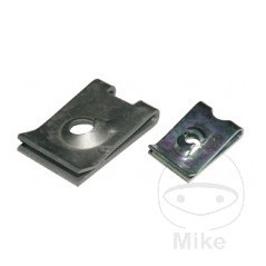 Pack 5 tuercas de chapa metalicas carroceria cincado 6.3 MM ALTN: 4839338 479.00.87