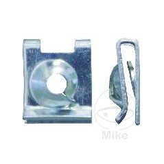 Pack of 10 steel body sheet metal nuts 2.9 MM 481.01.14