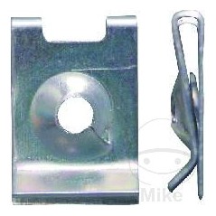 Pack of 10 steel body sheet metal nuts 3.9 MM 481.01.18