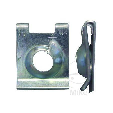 Pack 10 tuercas de chapa metalicas carroceria acero 8.0 MM 481.01.85