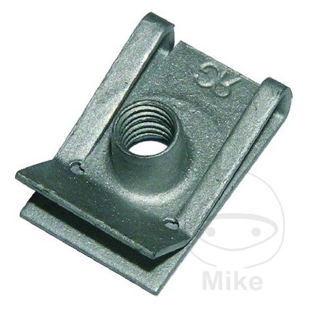 Pack 25 tuercas de chapa metalicas carroceria M6 483.04.10