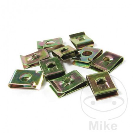 Pack of 10 body sheet metal nuts 736.07.79