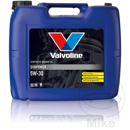 VALVOLINE Aceite de motor para coche SYNPOWER 5W30 20L 5580428