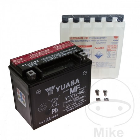 YUASA motorcycle battery YTX12-BS 7070691