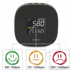 HAMA Medidor móvil de la calidad del aire SAFE 1940794
