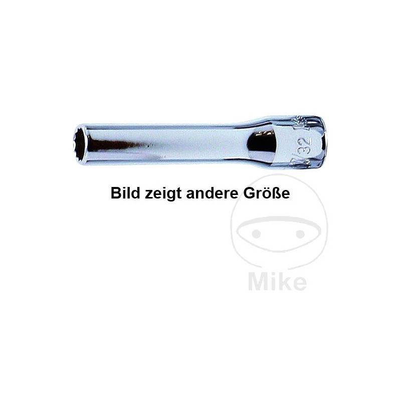 KO-KEN Llave de vaso bihexagonal largo 1/4 4.5 MM 50 605.00.36