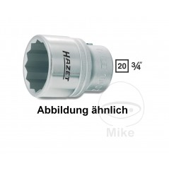 HAZET Llave de vaso bihexagonal 3/4 32 MM 58 605.79.39