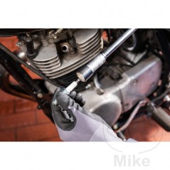 HAZET Spark plug socket with magnet SW13+16 1/2" 68 MM 606.09.74