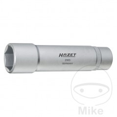 HAZET Long hexagonal socket for wheel bearing 1/2 27 140 MM 617.18.62