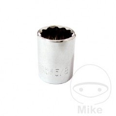 JMP Bihexagonal socket wrench with 12 edges 3/8 5/8 722.55.08