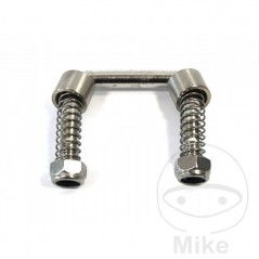 Trailer retaining bracket with springs 338.04.42